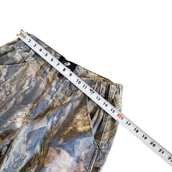 Y2k Camo Pants Mossy Oak Perfect Fade Baggy Pants Pink Accents - Size 5 - Picture 6 of 8